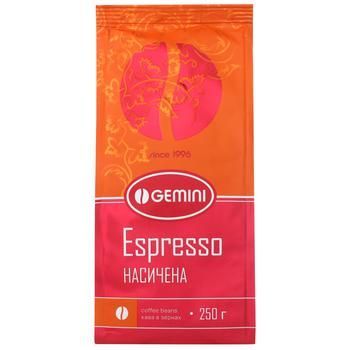 Кофе Gemini Espresso Grains в зернах 250г 