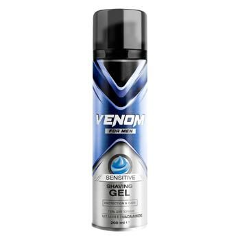Гель для бритья Venom Sensitive 200мл 