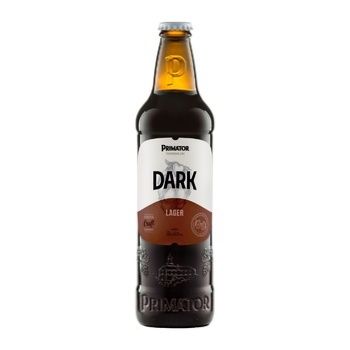 Пиво Primator Premium Dark темное 4,8% 0,5л 