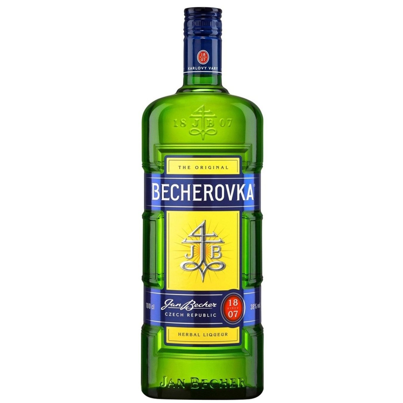 Ликерная настойка на травах Becherovka 38% 1л 