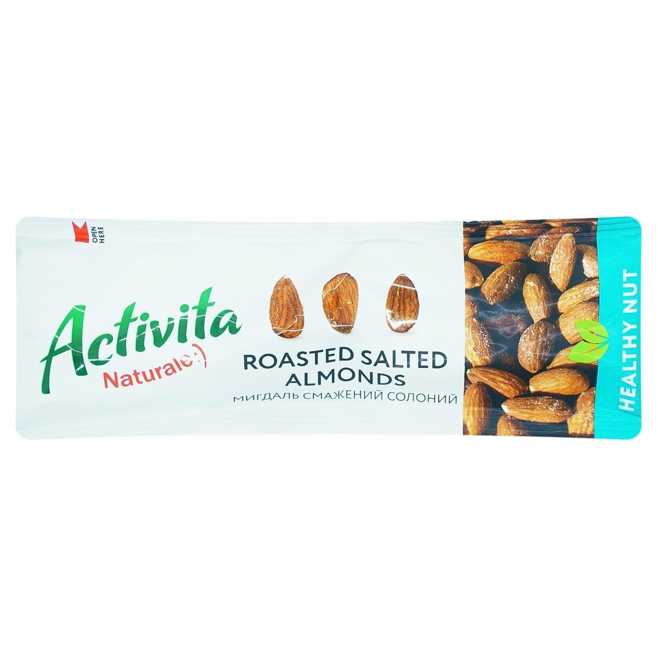 Миндаль Activita Healthy Nut жареный соленый 30г 
