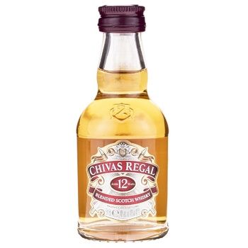 Виски Chivas Regal 12 лет 40% 50мл 