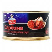 Сардины Varto обжаренные в томатном соусе 240г