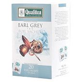 Чай черный Qualitea Earl Grey с бергамотом 2г*20шт