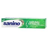 Зубная паста Sanino с натуральными экстрактами 50мл