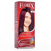 Крем-краска Florex для волос цвет дикая слива