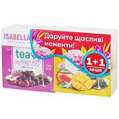 Чайный набор Tea Moments Isabella Night 20шт*1,6г + Mango Time 20шт*1,7г