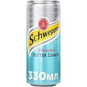 Напиток газированный Schweppes Original Bitter Lemon 0,33л
