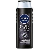 Шампунь Nivea Men Active Clean 400мл