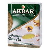 Чай зеленый Akbar крупнолистовой 100г
