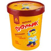 Мороженое Рудь Пустунчик шоколадный со сгущенкой 500г