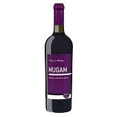 Вино Mugam красное полусладкое 12-14% 0,75л