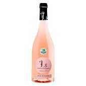 Вино Jardin de Goganes Rose d'Anjou розовое полусухое 10,5% 0,75л