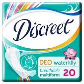 Прокладки ежедневные Discreet Water Lily Deo 20шт