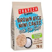Мини-галеты Trapeza рисовые с морской солью 70г