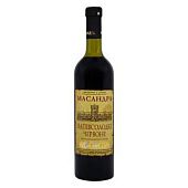 Вино Масандра красное полусладкое 9,5-13% 0,75л