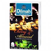 Чай черный Dilmah вишня и миндаль 1,5г*20шт