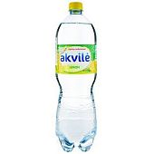 Вода минеральная Akvile Лимон слабогазированная 1,5л