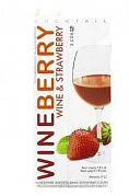 Напиток винный WineBerry Клубника красный 7,8% 1л