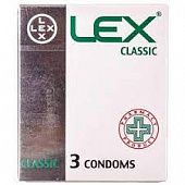 Презервативы Lex Classic классические латексные с накопителем 3шт
