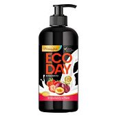 Крем-мыло жидкое Eco Day Клубника-слива 500мл
