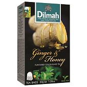 Чай черный Dilmah Имбирь и мед 1,5г*20шт