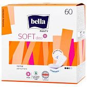 Прокладки ежедневные Bella Panty Soft Deo Fresh 50+10шт