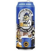 Пиво Onkel Weber Bayerisch Weissbier светлое 5,4% 0,5л