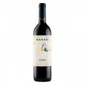 Вино Nanati Sachino красное полусухое 9-13% 0,75л