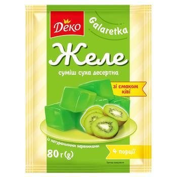 Желе Деко киви 80г 