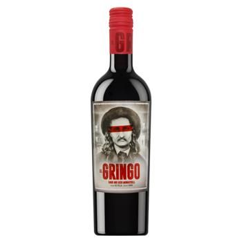 Вино El Gringo Monastrell красное полусухое 14% 0,75л 