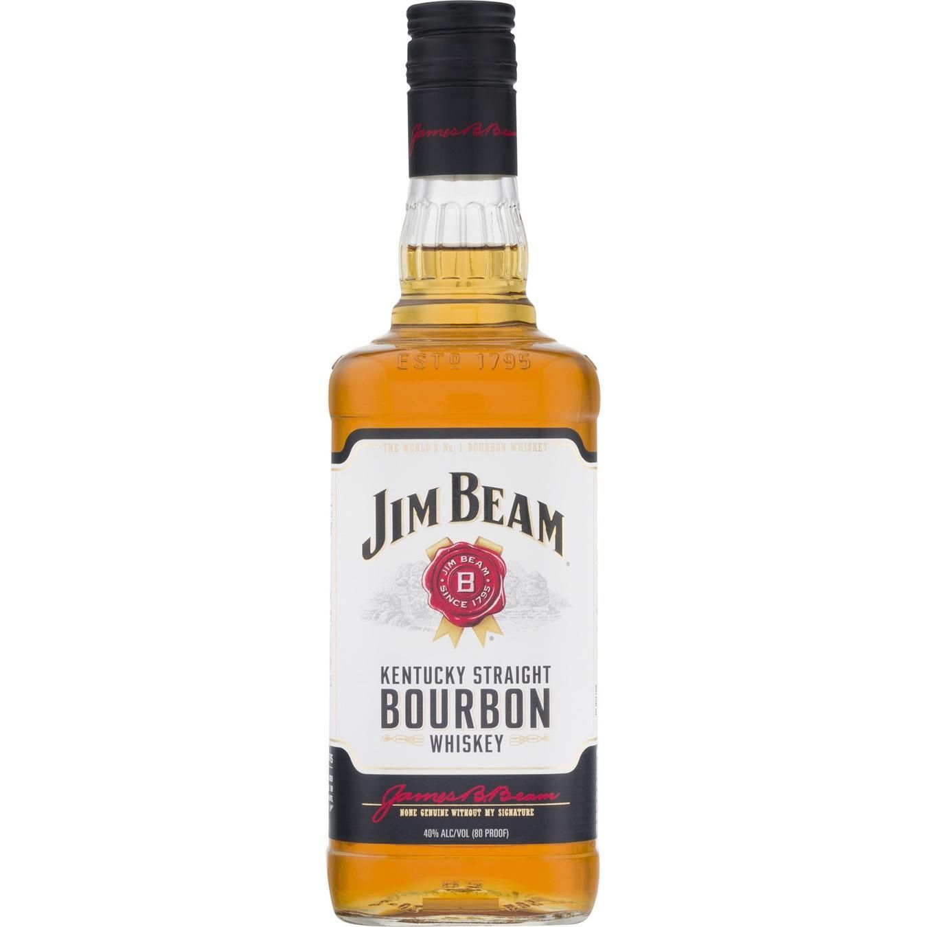 Виски Jim Beam White Bourbon 40% 500мл 