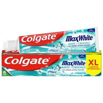 Зубная паста Colgate Max White Crystal mint 125мл 