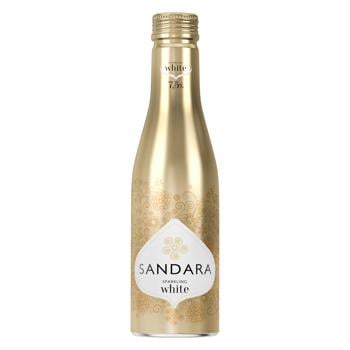 Вино игристое Sandara белое полусладкое 7,5% 250мл 