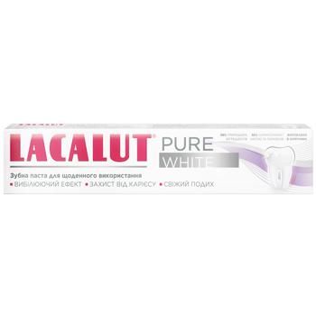 Зубная паста Lacalut Pure White 75мл 