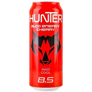 Напиток слабоалкогольный Hunter Cherry энергетический 8,5% 0,5л 