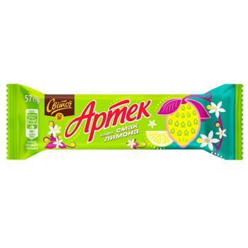 Вафли СВІТОЧ® Артек со вкусом лимона 57г 