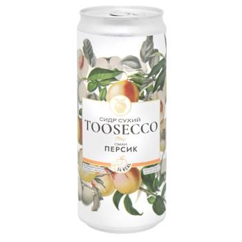 Сидр Tooseco Персик 5% 0,33л 