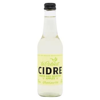Сидр La Colvert Apple 5,5% 0,33л 