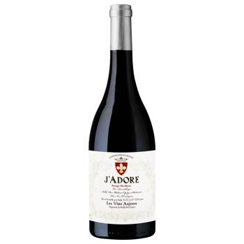 Вино Aujoux J'Adore червоне напівсолодке 0,75л 