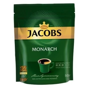 Кофе растворимый Jacobs Monarch 50г 