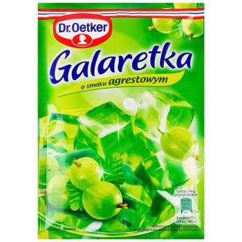 Желе Dr.Oetker Galaretka со вкусом крыжовника 72г 