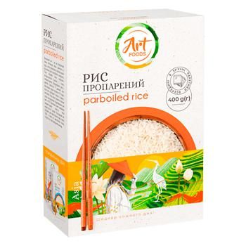 Рис Art Foods пропаренный 4*100г 