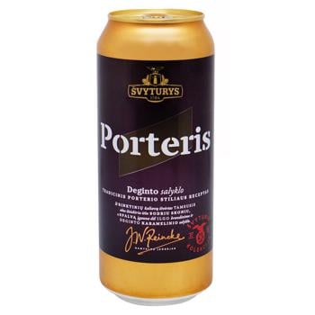 Пиво Svyturys Porteris темное 6,9% 0,5л 
