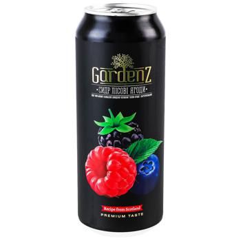 Сидр Gardenz лесные ягоды 5,4% 0,5л 