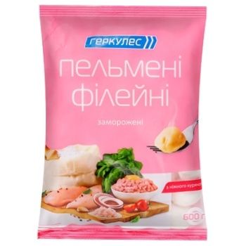 Пельмени Геркулес Филейные 600г 