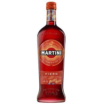 Вермут Martini Fiero красный десертный 14,9% 0,75л 