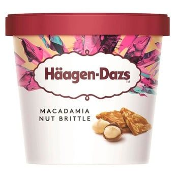 Мороженое Haagen-Dazs макадамия в молочном шоколаде 400г 