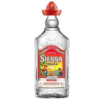 Текила Sierra Silver 38% 0,5л 