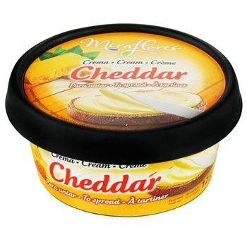 Крем-сыр Miraflores Cheddar 40% 125г 